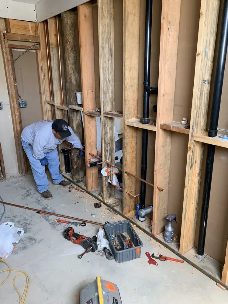 Commercial rough-in plumbing for Gas Line Repair in Westpark